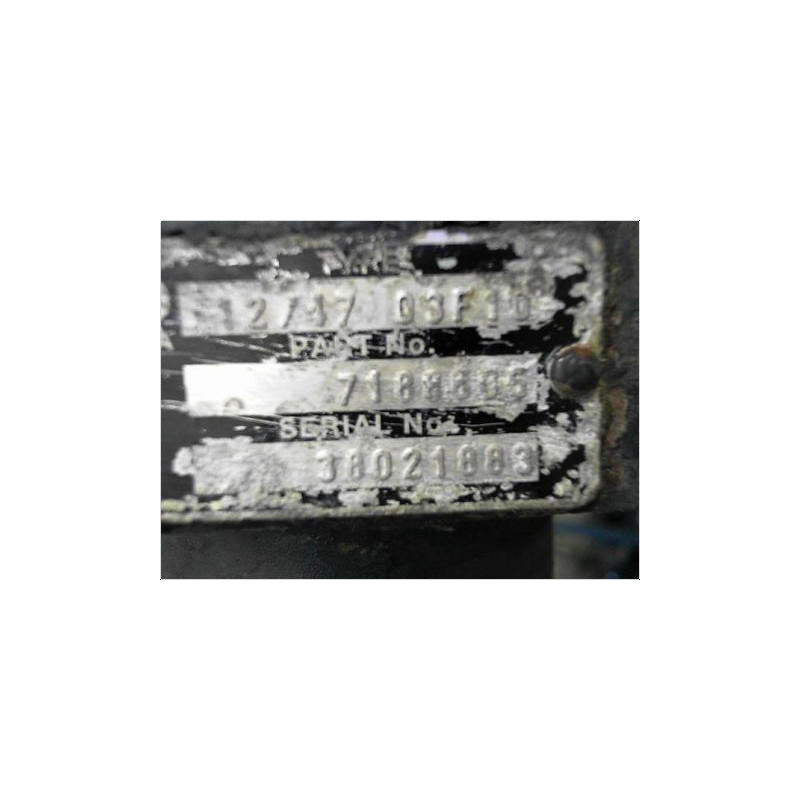 PONT ARRIERE IVECO 35S13 35C13 V, 35C13 V/P, 35S13 V, 35S13 V/P