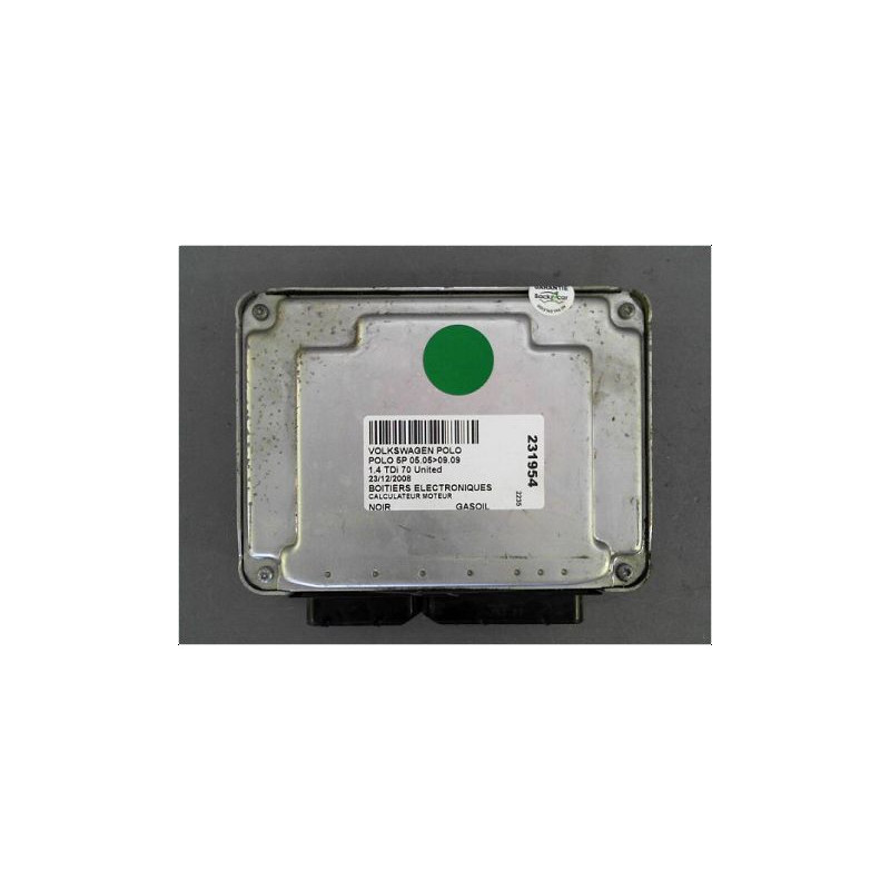 CALCULATEUR MOTEUR VOLKSWAGEN POLO IV PH2 05-09