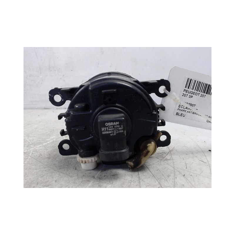 PHARE ANTIBROUILLARD AVANT GAUCHE PEUGEOT 207 3P