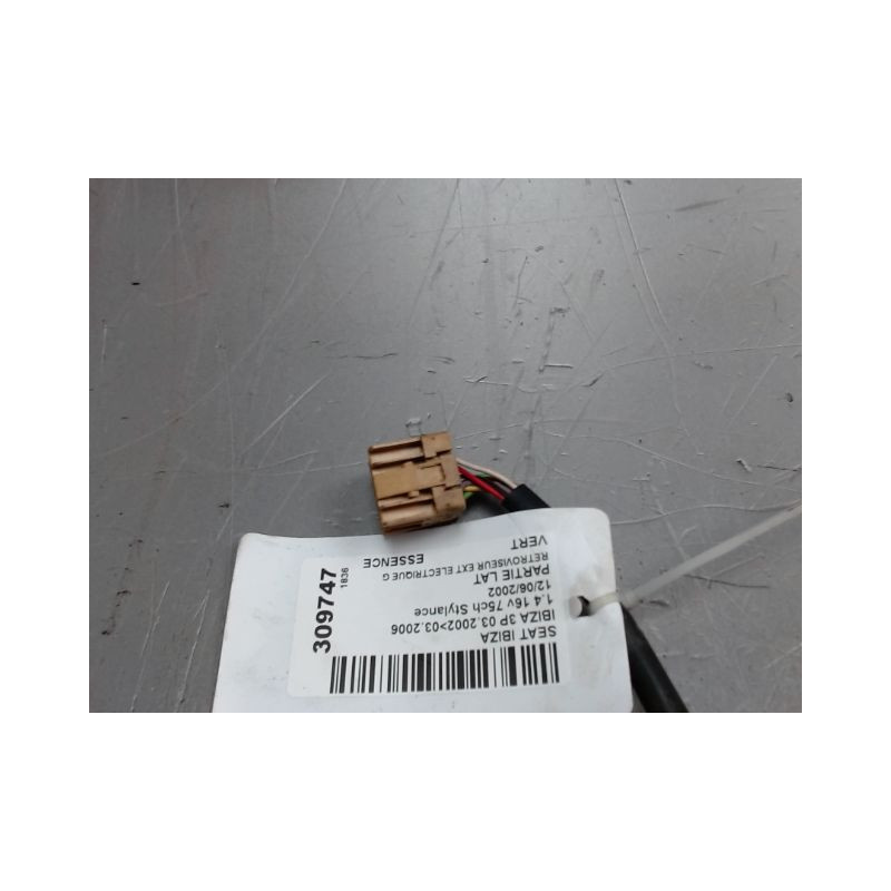 RETROVISEUR EXTERIEUR ELECTRIQUE GAUCHE SEAT IBIZA 2002-2006