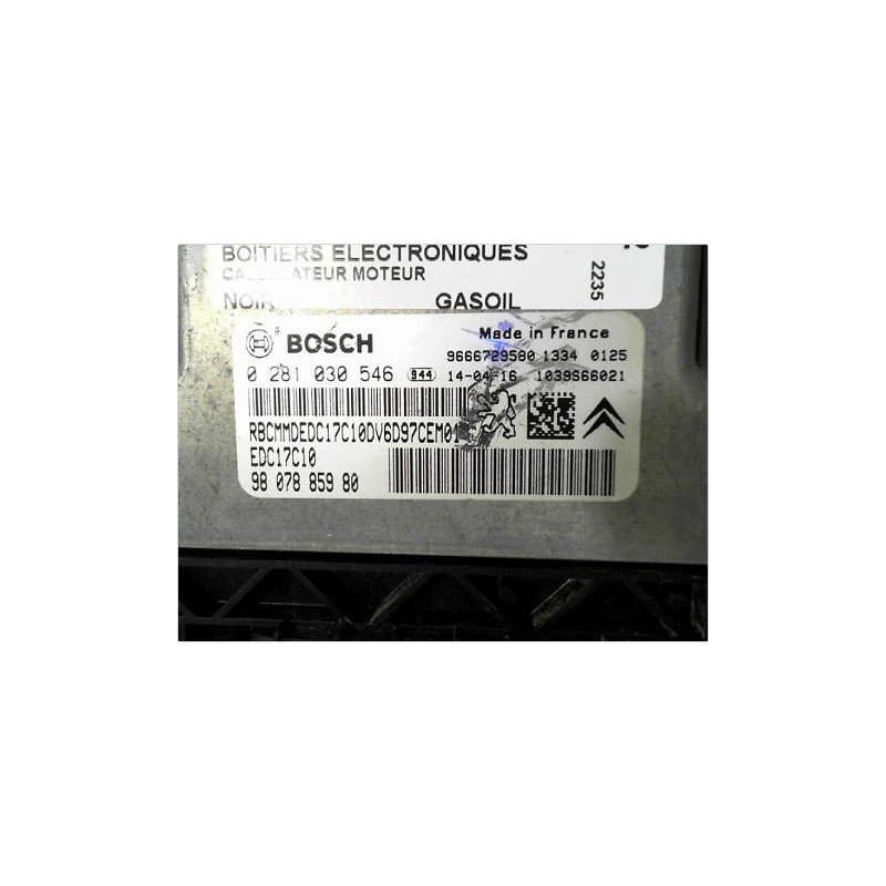 CALCULATEUR MOTEUR CITROEN DS3 PH2 14-20