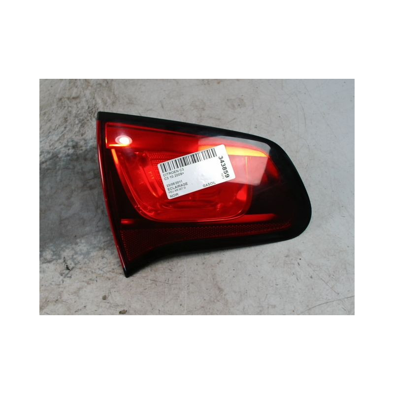 FEU ARRIERE INTERIEUR GAUCHE CITROEN C3 2009-