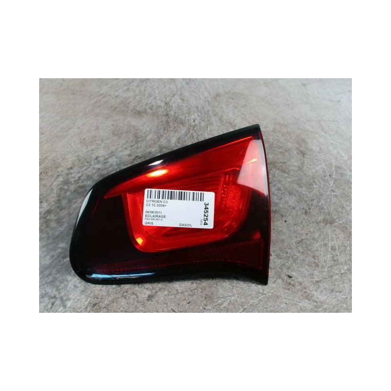 FEU ARRIERE INTERIEUR DROIT CITROEN C3 2009-