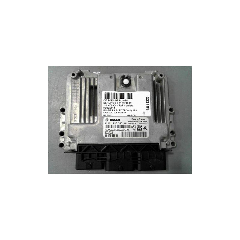 CALCULATEUR MOTEUR CITROEN BERLINGO II PH2 FG 12-15