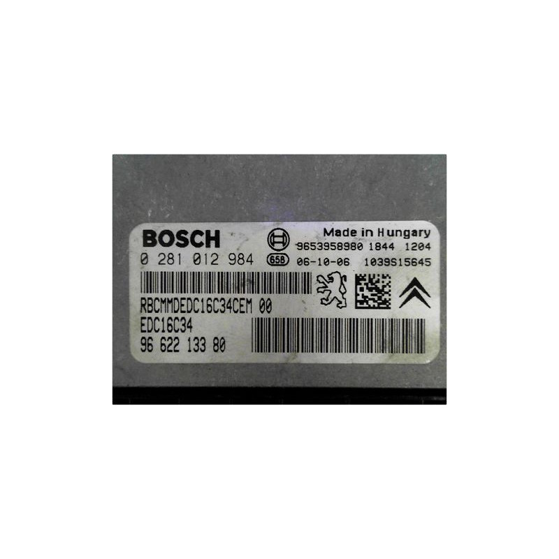 CALCULATEUR MOTEUR PEUGEOT 407 2004-2008