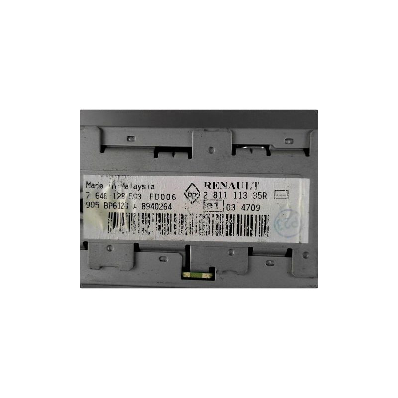 AUTORADIO DACIA SANDERO 08-12