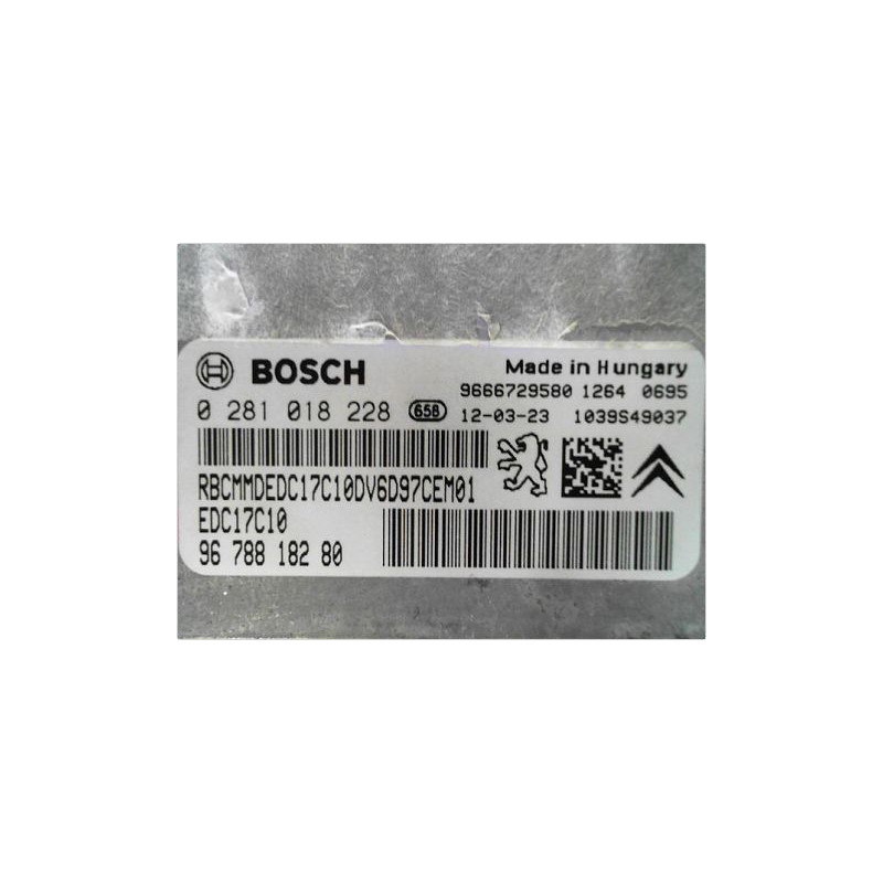 CALCULATEUR MOTEUR PEUGEOT 208 12-15