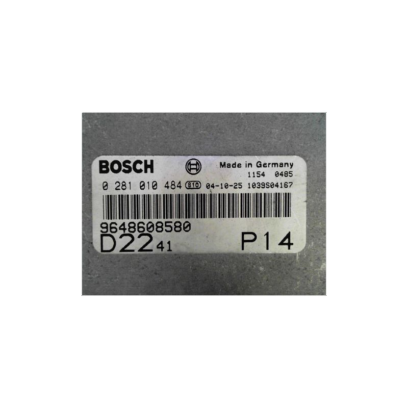 CALCULATEUR MOTEUR PEUGEOT BOXER 330MH TOLE 02-2006