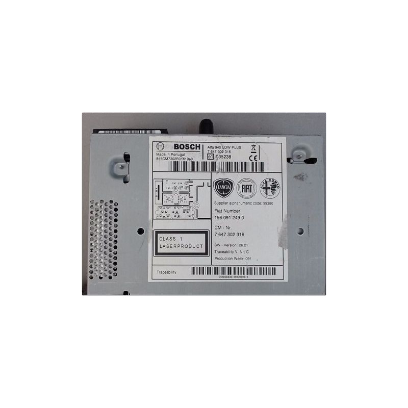 AUTORADIO ALFA ROMEO GIULIETTA 2010-