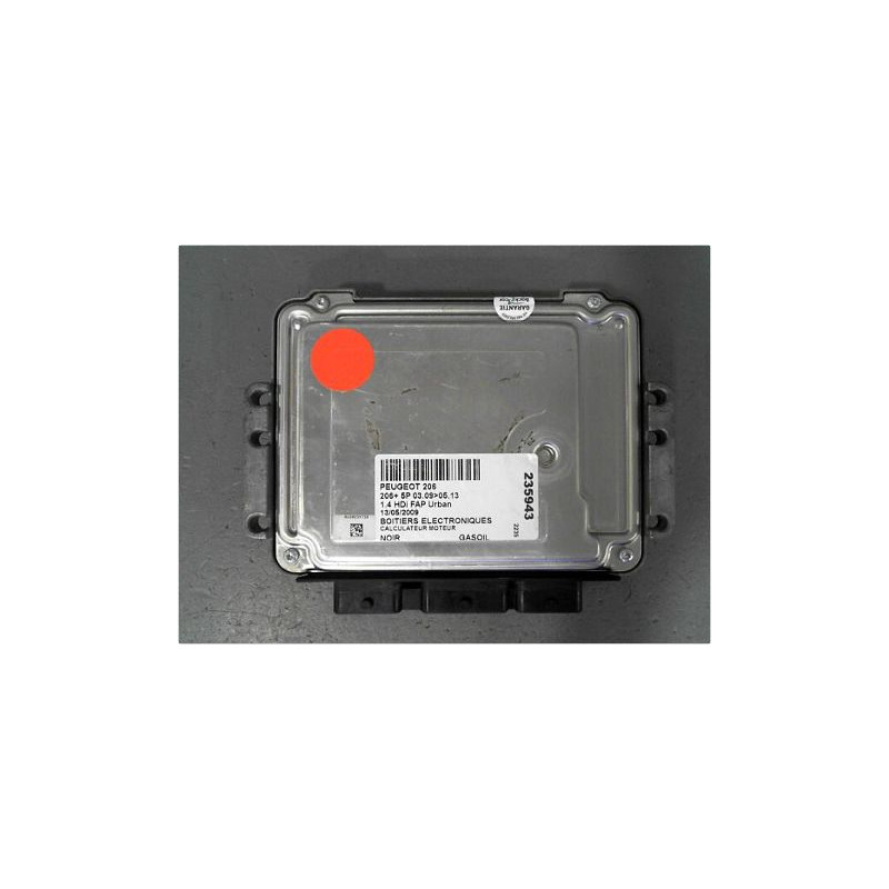 CALCULATEUR MOTEUR PEUGEOT 206+ 09-13
