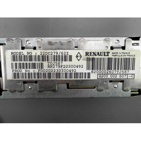 AUTORADIO RENAULT LAGUNA II Phase 1 2000-2005