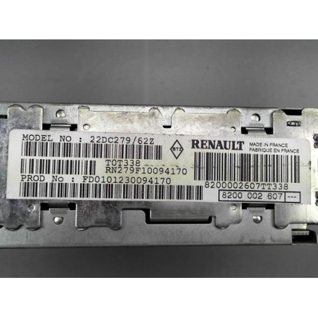 AUTORADIO RENAULT LAGUNA II Phase 1 2000-2005