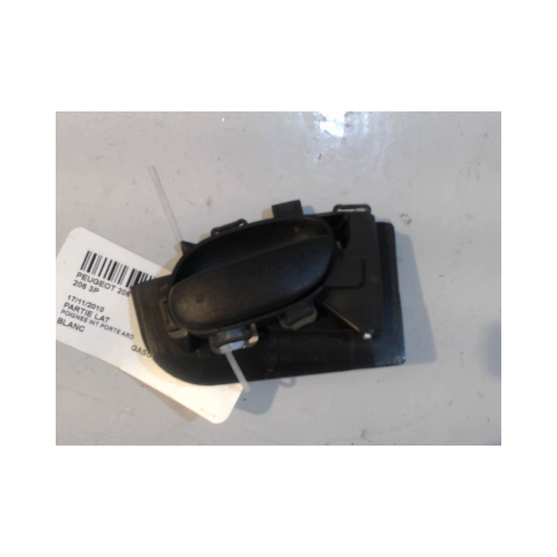 POIGNEE INTERIEURE PORTE ARRIERE DROIT PEUGEOT 206 3P
