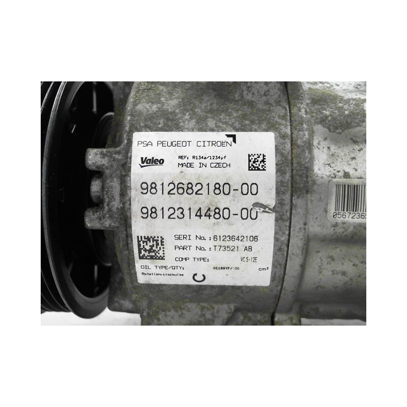 COMPRESSEUR AIR CONDITIONNE PEUGEOT 308 2011-