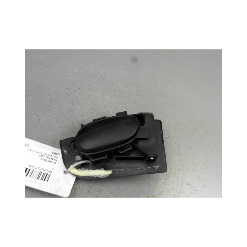 POIGNEE INTERIEURE PORTE ARRIERE DROIT PEUGEOT 206 1998-2009