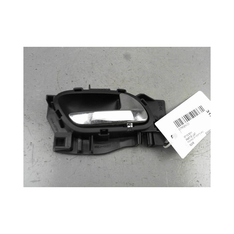 POIGNEE INTERIEURE PORTE ARRIERE DROIT CITROEN C3 II Phase 1 (A51) 2009-2013