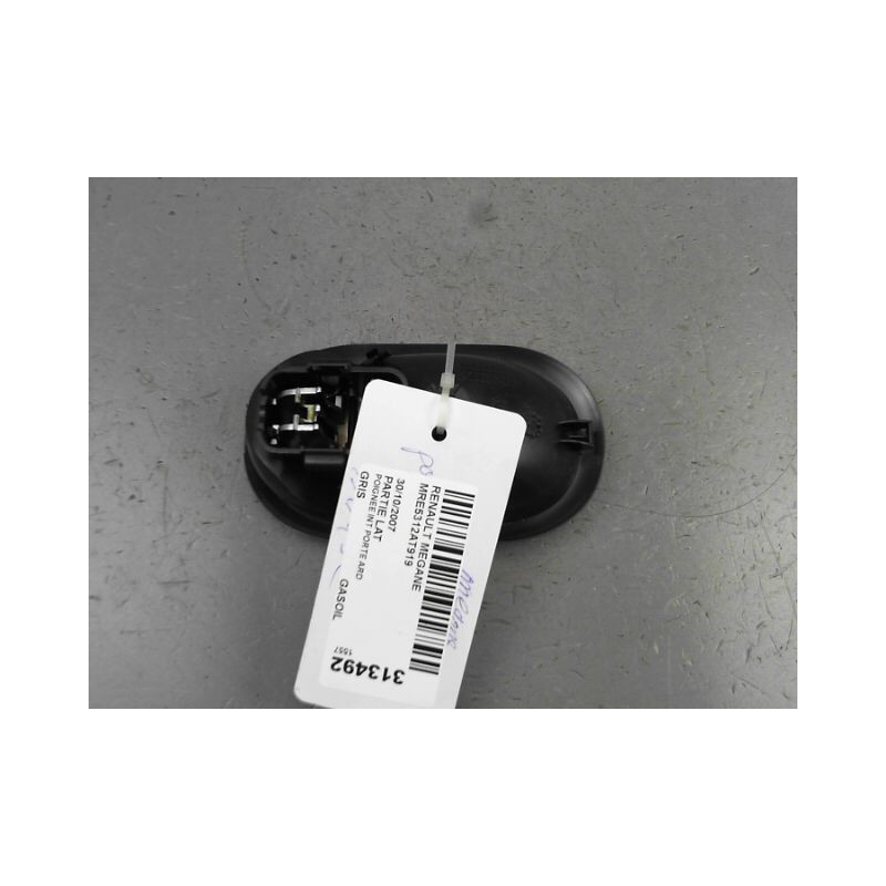 POIGNEE INTERIEURE PORTE ARRIERE DROIT RENAULT MEGANE II Phase 2 2006-2009