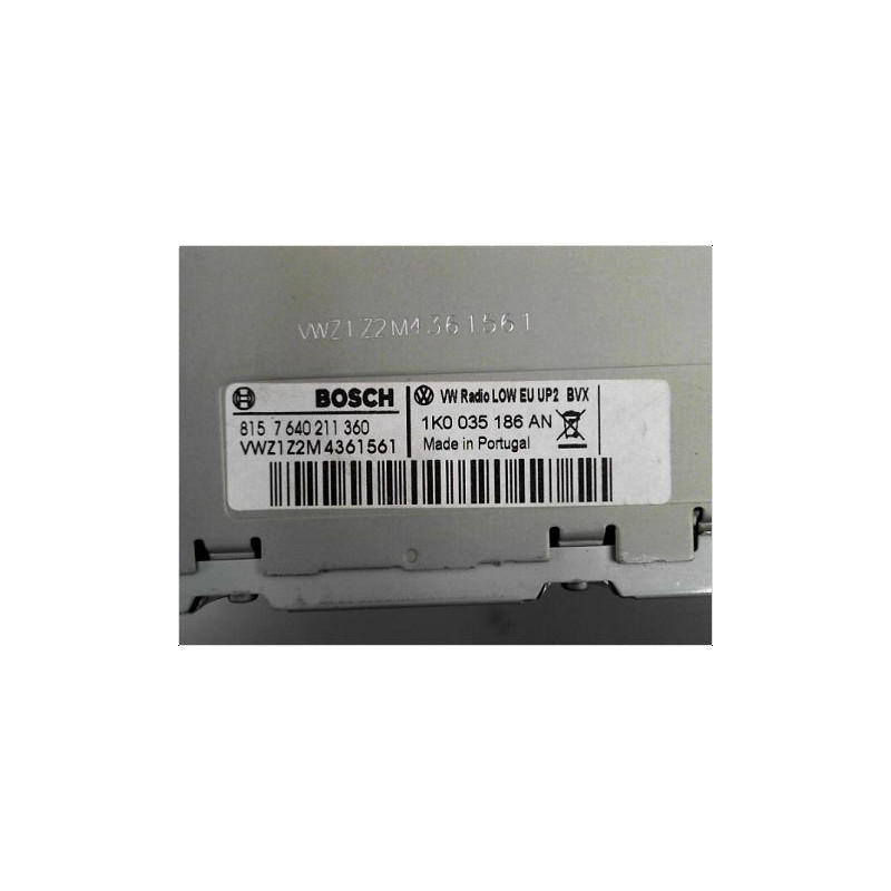 AUTORADIO VOLKSWAGEN GOLF VI 2008-
