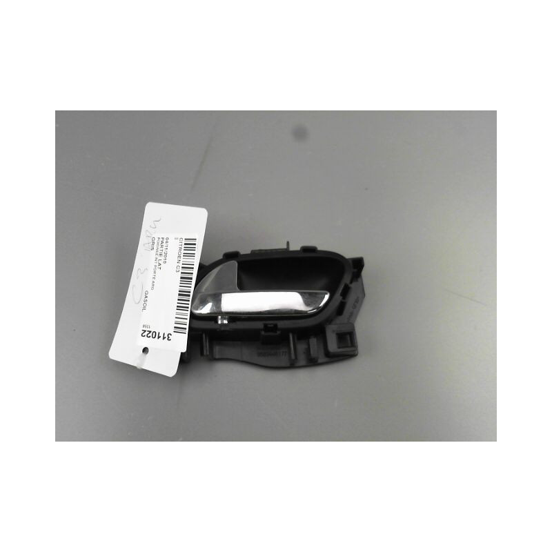 POIGNEE INTERIEURE PORTE ARRIERE GAUCHE CITROEN C3 II Phase 1 (A51) 2009-2013