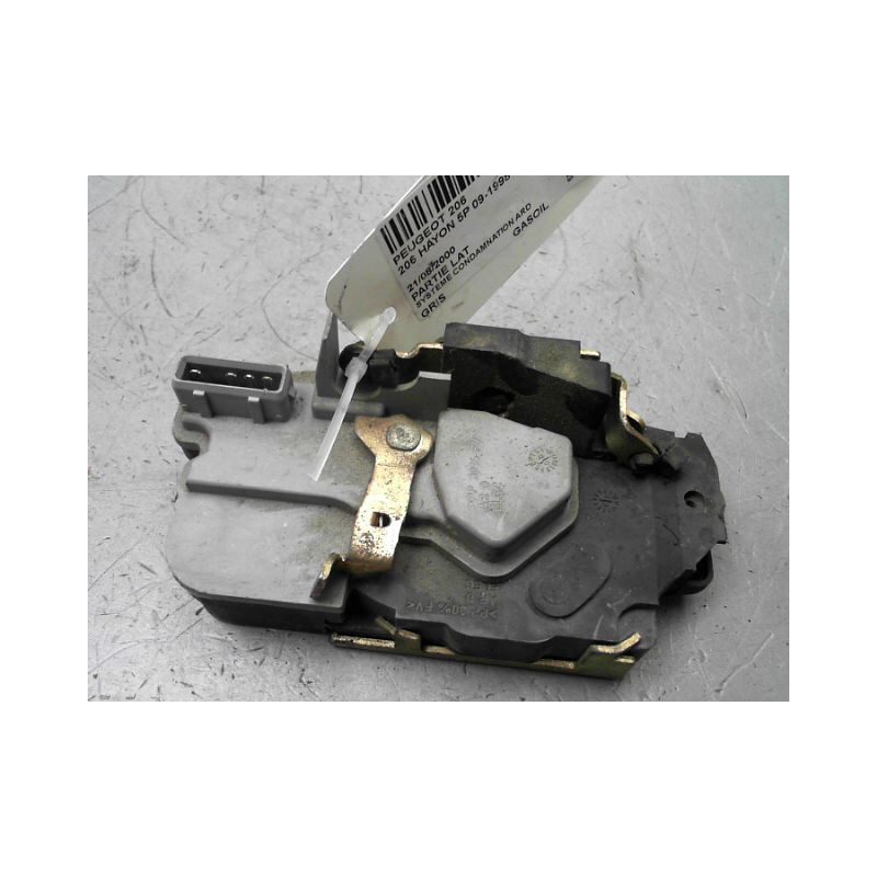 SYSTEME CONDAMNATION ARRIERE DROIT PEUGEOT 206 1998-2009