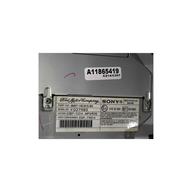 AUTORADIO FORD FOCUS COUPE 04-07