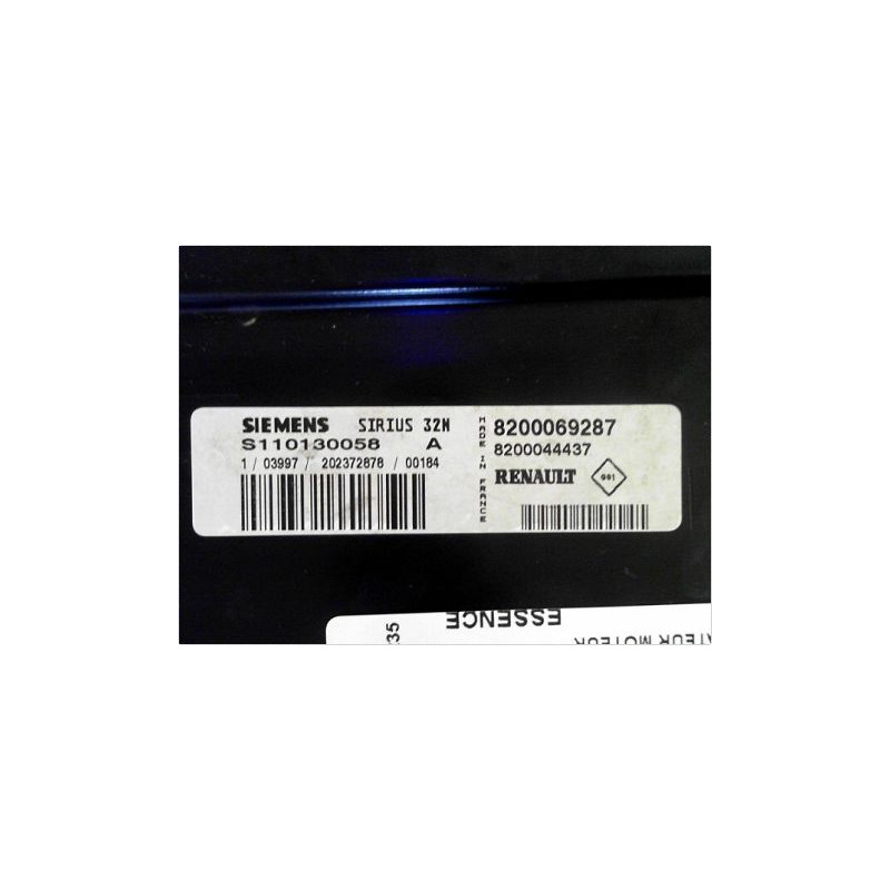 CALCULATEUR MOTEUR RENAULT CLIO II PH.1 98-2001