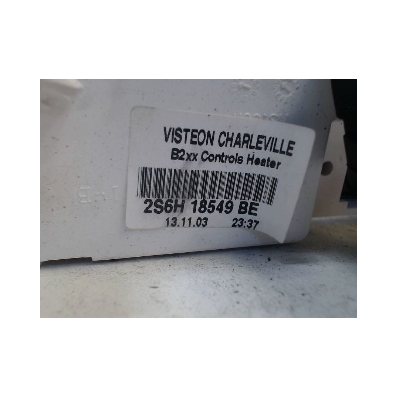 COMMANDE DE CHAUFFAGE FORD FIESTA