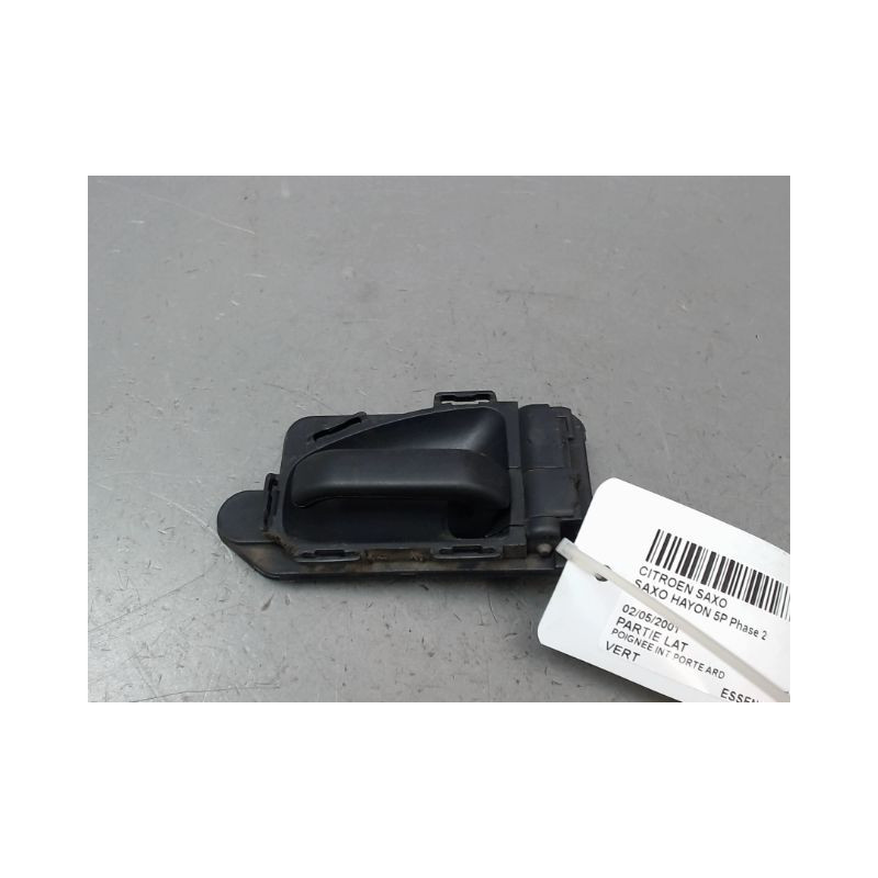 POIGNEE INTERIEURE PORTE ARRIERE DROIT CITROEN SAXO Phase 2 1999-2004