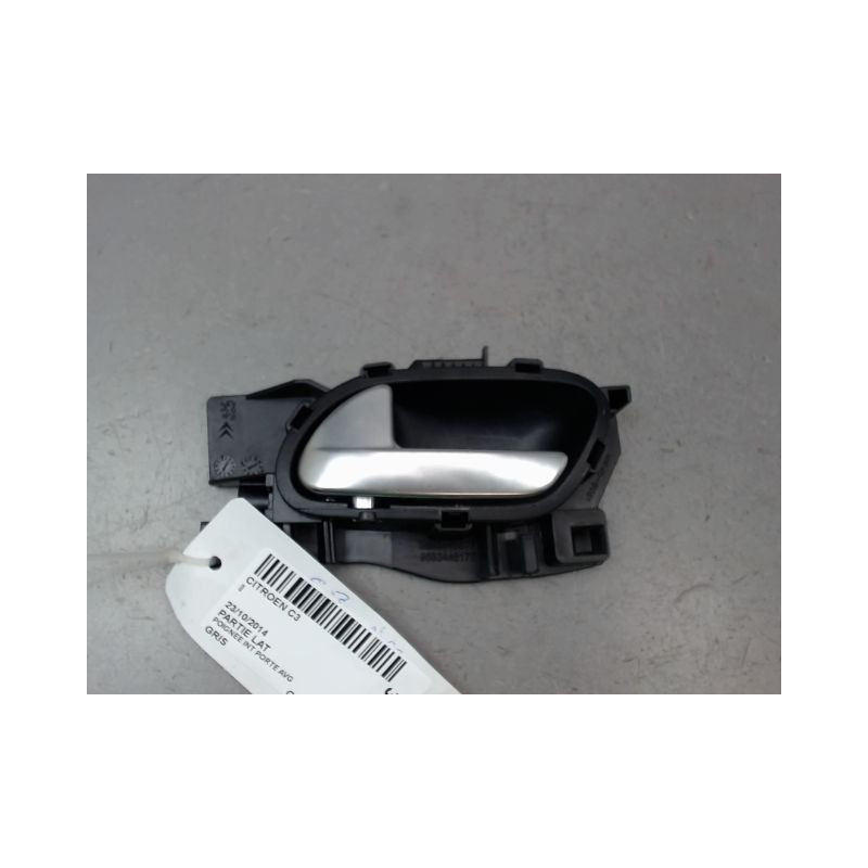 POIGNEE INTERIEURE PORTE AVANT GAUCHE CITROEN C3 II Phase 2 (A51) 2013-...