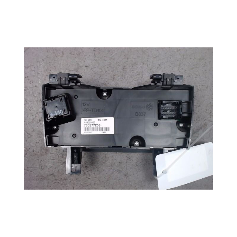COMMANDE DE CHAUFFAGE FIAT IDEA