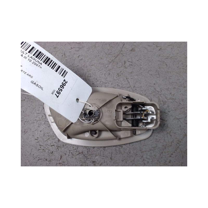 POIGNEE INTERIEURE PORTE ARRIERE GAUCHE RENAULT LAGUNA III 2007-