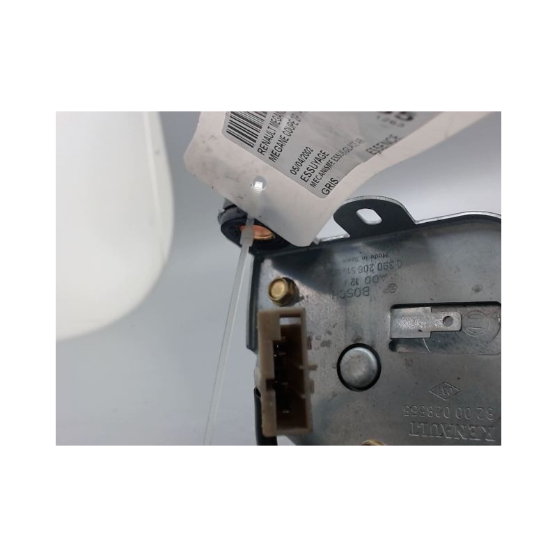 MECANISME ESSUIE-GLACE ARRIERE RENAULT MEGANE COUPE 2P I Phase 2 1999-2002