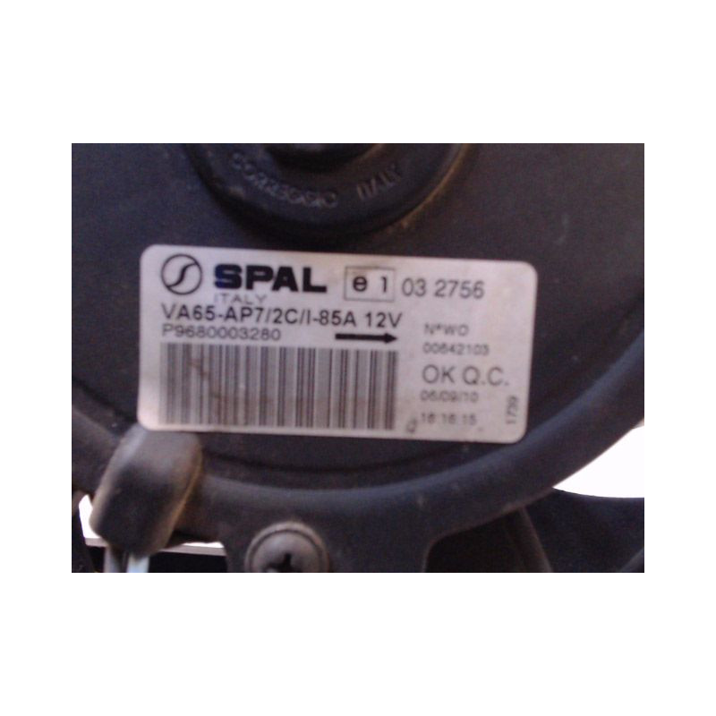 MOTEUR VENTILATEUR CLIMATISATION CITROEN DS3 2009-