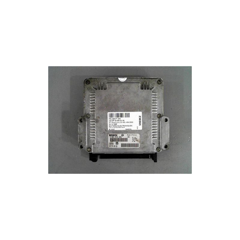 CALCULATEUR MOTEUR PEUGEOT 206 98-09