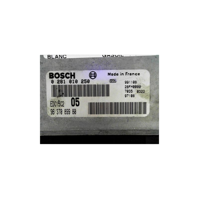 CALCULATEUR MOTEUR PEUGEOT 206 98-09