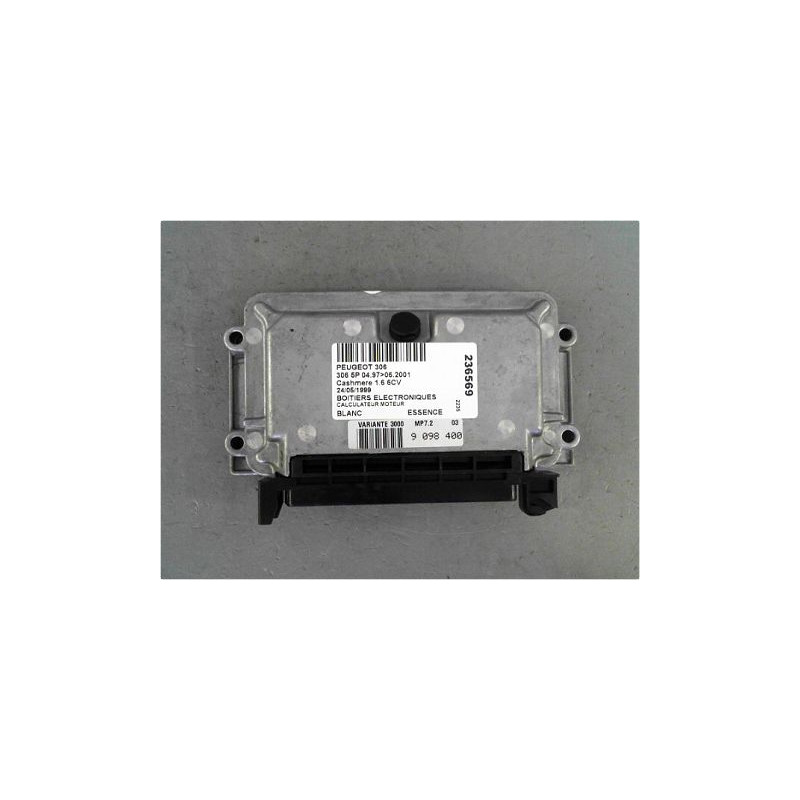 CALCULATEUR MOTEUR PEUGEOT 306 97-2001