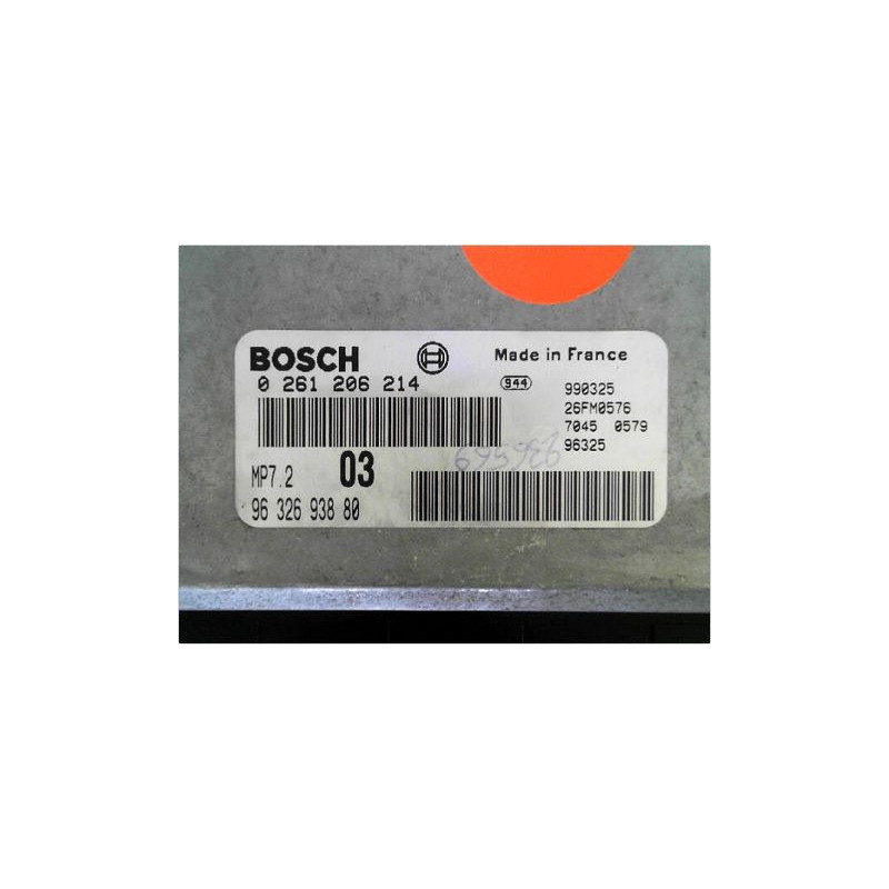 CALCULATEUR MOTEUR PEUGEOT 306 97-2001