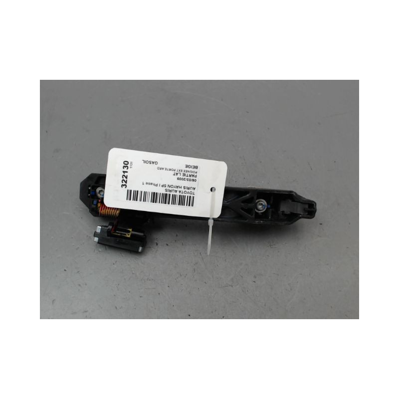 POIGNEE EXTERIEURE PORTE ARRIERE DROIT TOYOTA AURIS I Phase 1 2007-2010