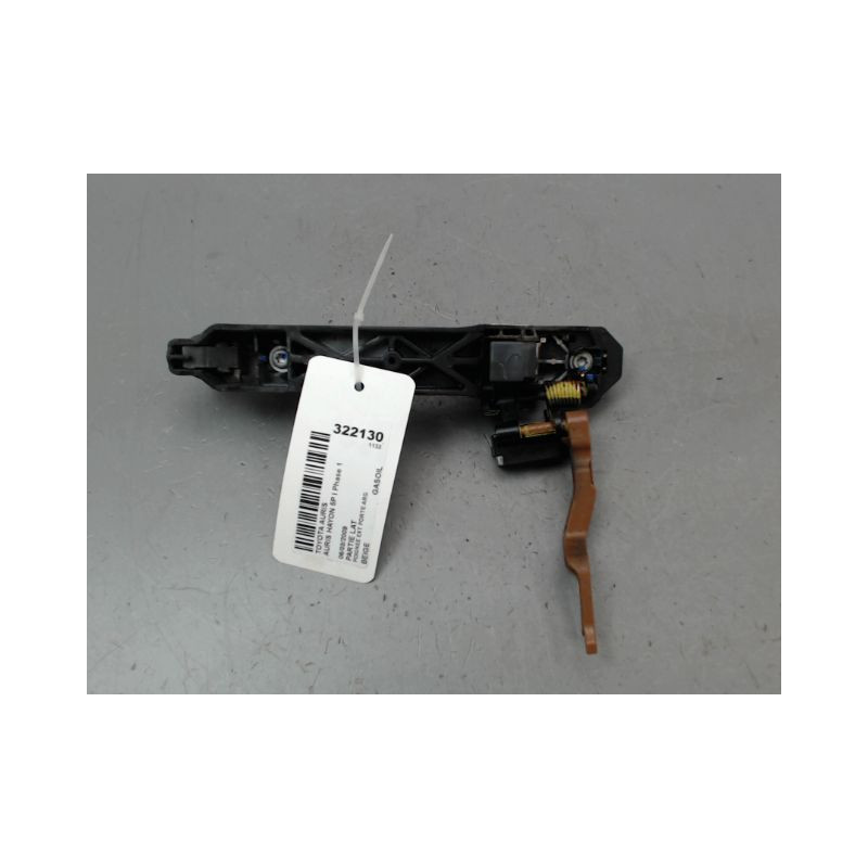 POIGNEE EXTERIEURE PORTE ARRIERE GAUCHE TOYOTA AURIS I Phase 1 2007-2010