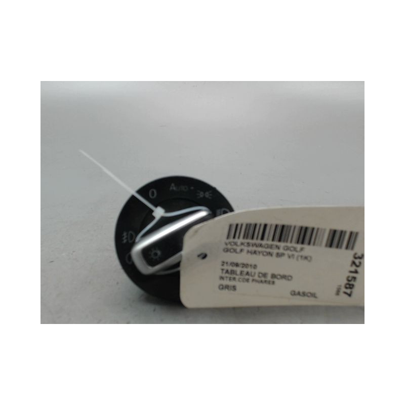 INTERIEUR COMMANDE PHARES VOLKSWAGEN GOLF VI (1K) 2008-2013