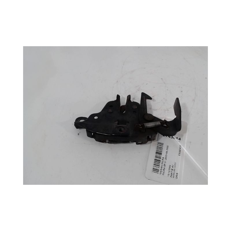 SERRURE CAPOT NISSAN MICRA 2003-2005