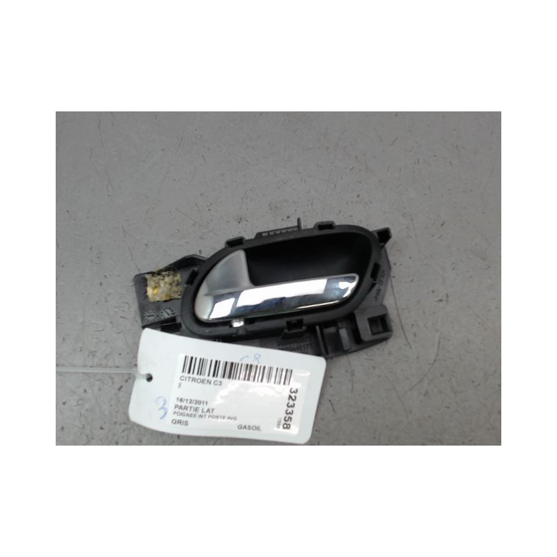 POIGNEE INTERIEURE PORTE AVANT GAUCHE CITROEN C3 PICASSO MONOSP. Phase 1 2009-...