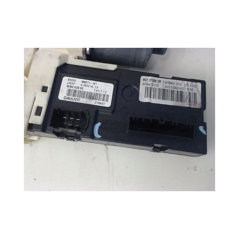 MECANISME+MOTEUR LEVE-GLACE AVANT GAUCHE RENAULT LAGUNA