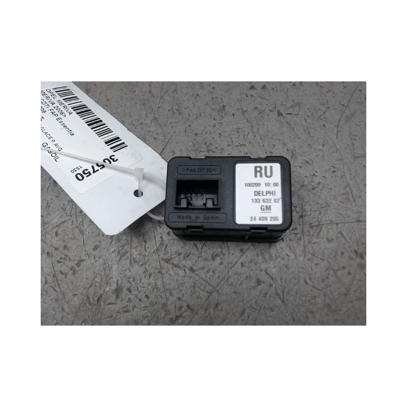 COMMANDE LEVE-GLACE PORTE AVG OPEL MERIVA 2006-