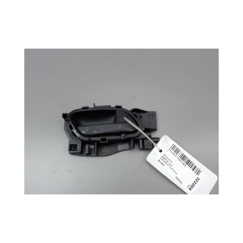 POIGNEE INTERIEURE PORTE AVANT DROIT PEUGEOT PARTNER FG II Phase 2 (B9) 2012-...