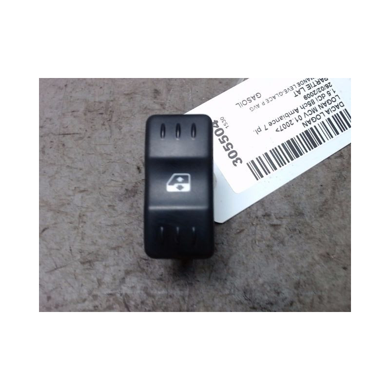 COMMANDE LEVE-GLACE PORTE AVG DACIA LOGAN MCV 2007-