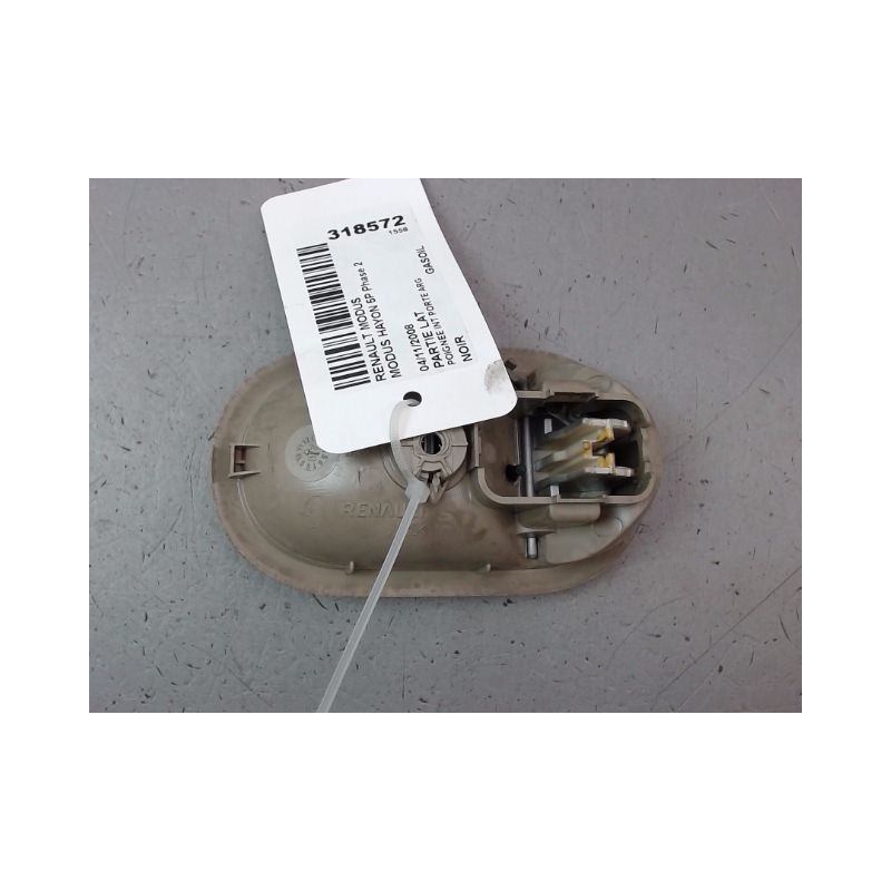 POIGNEE INTERIEURE PORTE ARRIERE GAUCHE RENAULT MODUS Phase 2 2008-...