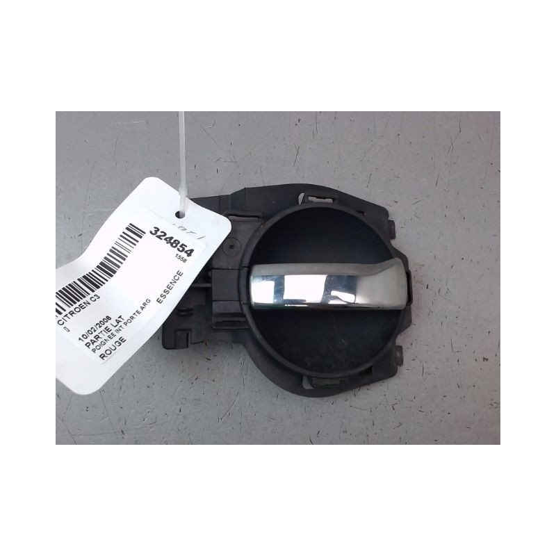 POIGNEE INTERIEURE PORTE ARRIERE GAUCHE CITROEN C3 I Phase 2 2005-2010