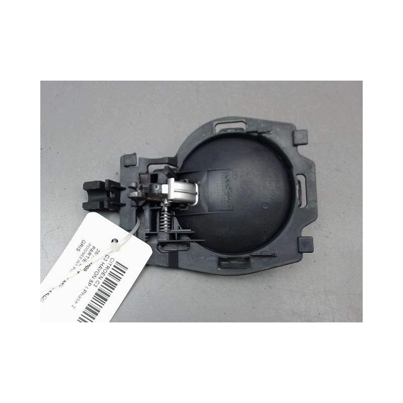 POIGNEE INTERIEURE PORTE ARRIERE GAUCHE CITROEN C3 I Phase 2 2005-2010