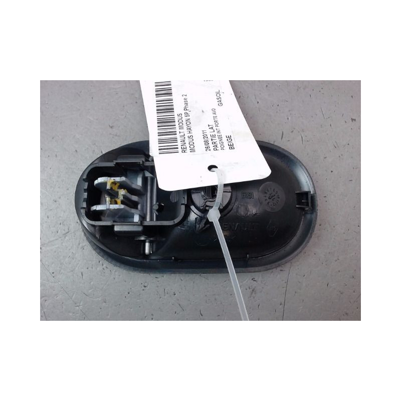 POIGNEE INTERIEURE PORTE AVANT DROIT RENAULT MODUS Phase 2 2008-...